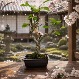 Bonsai Manzana 12 años en Maceta Yinxing